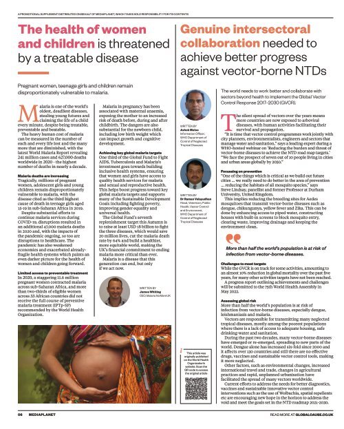 Malaria & Neglected Tropical Diseases