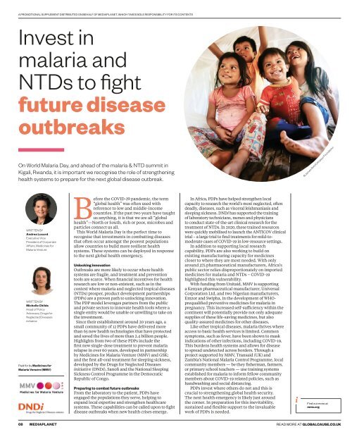 Malaria & Neglected Tropical Diseases