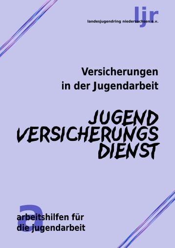 Versicherungen in der Jugendarbeit ljr - VCP Land Niedersachsen