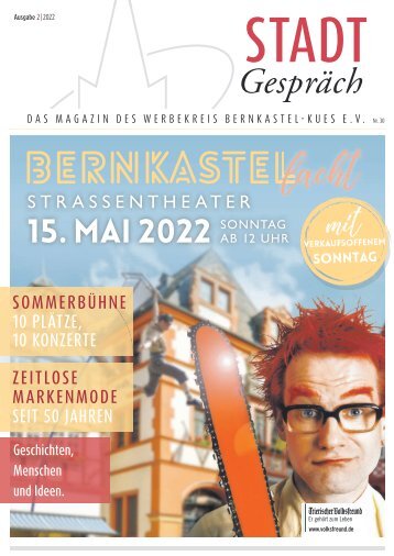 Stadtgespräch Bernkastel-Kues - Mai 2022