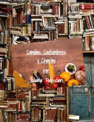 Costumbres, Comida y Charlas. version final