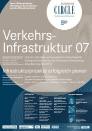 Infrastrukturprojekte erfolgreich planen - Fellner Wratzfeld & Partner ...