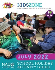 KidsZone School Holiday Program - July 2022