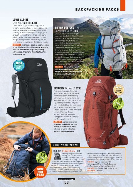 Trail Gear Guide 2022