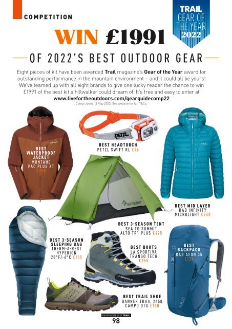 Trail Gear Guide 2022