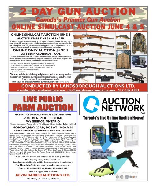 Woodbridge Advertiser/AuctionLists.ca - 2022-05-16