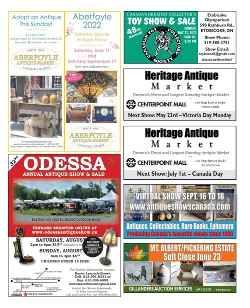 Woodbridge Advertiser/AuctionLists.ca - 2022-05-16