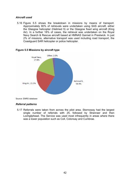 Evaluation of the emergency medical retrieval service - Scottish ...