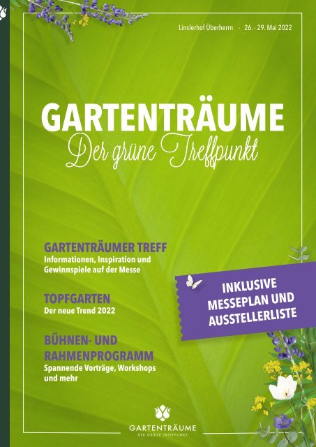 Messeheft Gartenträume Überherrn