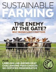 A Greener World's Sustainable Farming Magazine -- Summer 2022 -- V7 I1
