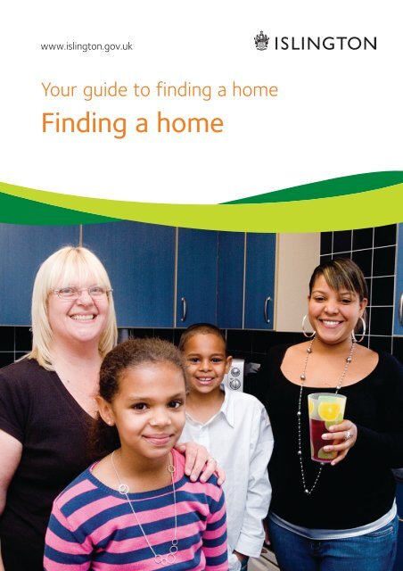 Your Guide To Finding A Home - Islington Council