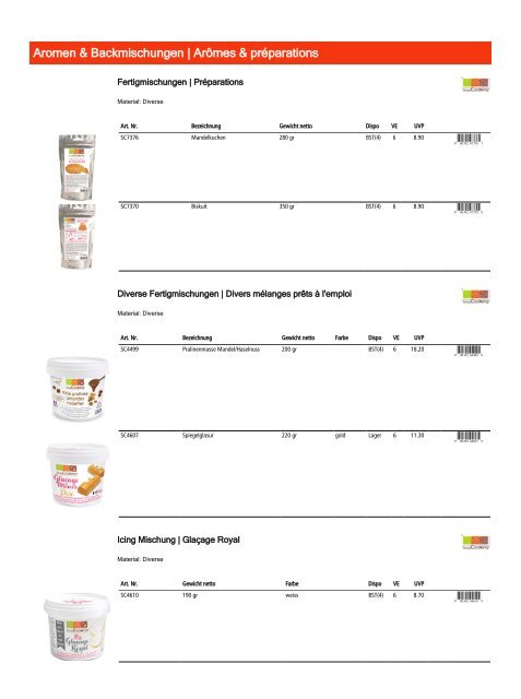 Retailkatalog Maison Truffe, Nr01