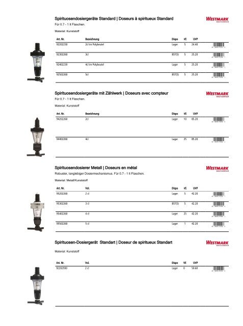 Retailkatalog Maison Truffe, Nr01