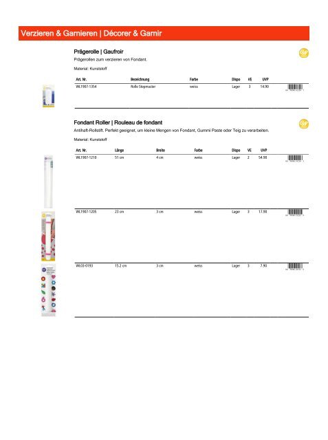 Retailkatalog Maison Truffe, Nr01