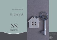 Broschüre Immobilienverkauf