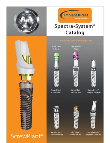 Spectra-System® Catalog - Implant Direct
