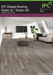 IPC Rubin XL / XS flooring