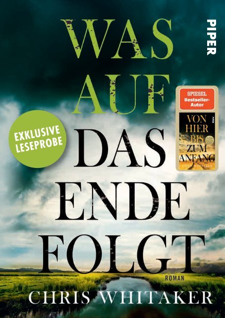 Chris Whitacker "Was auf das Ende folgt"
