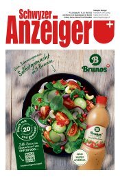 Schwyzer Anzeiger – Woche 20 – 20. Mai 2022