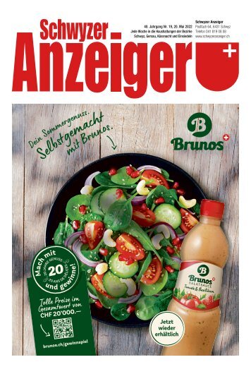 Schwyzer Anzeiger – Woche 20 – 20. Mai 2022
