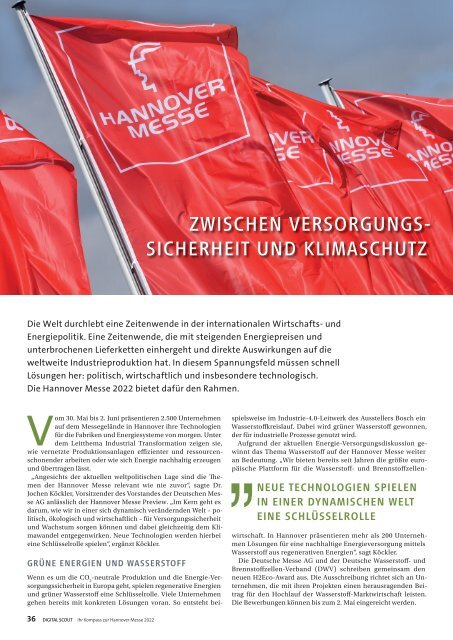 Digital Scout Hannover Messe 2022