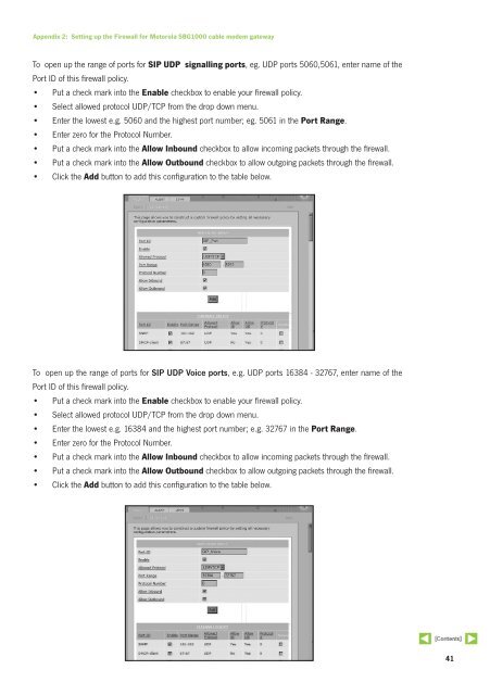 Contents - StarHub