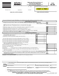 Nebraska Schedule I Nebraska Department Of Revenue Nebraska Schedule I Nebraska Department Of Revenue