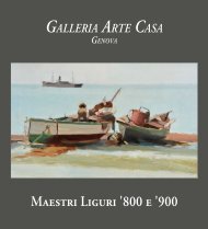 Maestri Liguri '800 e '900 - 85ª Edizione