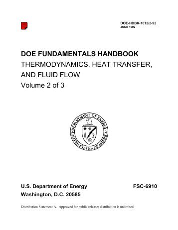 DOE Fundamentals Handbook - The Office of Health, Safety and ...