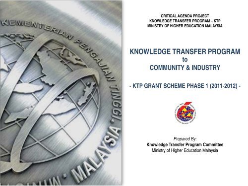 Knowledge Transfer Program - KTP - UTM