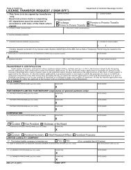 ABC-211-A, License Transfer Request (