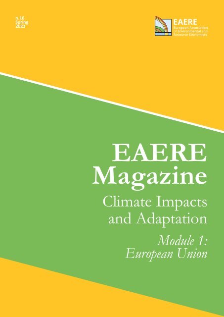 EAERE Magazine - N.16 Spring 2022__