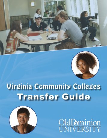 VCCS Transfer Guide - Admissions - Old Dominion University