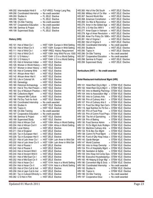 VCCS Transfer Guide - Admissions - Old Dominion University