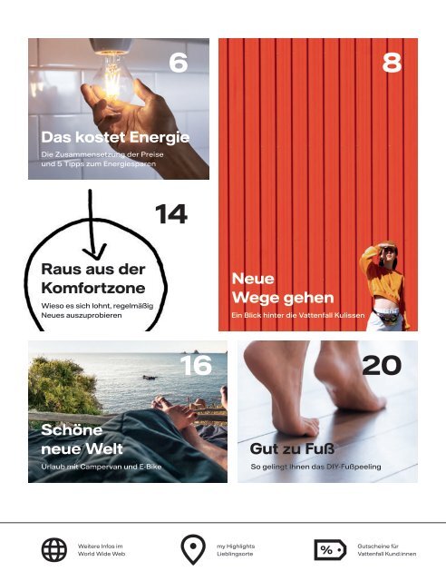 Vattenfall my Highlights Ausgabe 2/2022