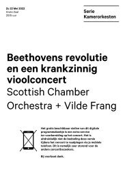 2022 05 22 Scottish Chamber Orchestra + Vilde Frang