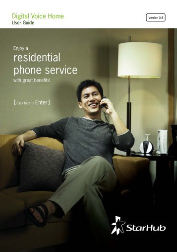 residential phone service - StarHub