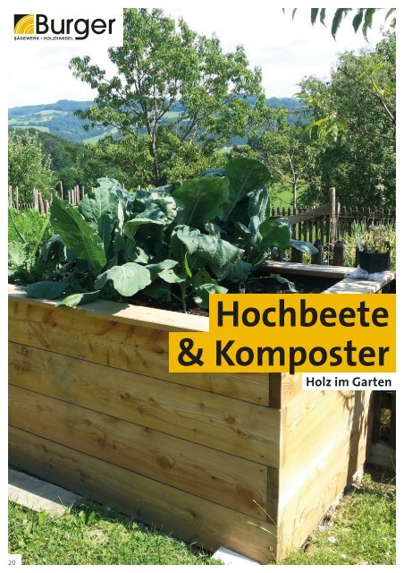 Burger Holz im Garten Katalog 2022