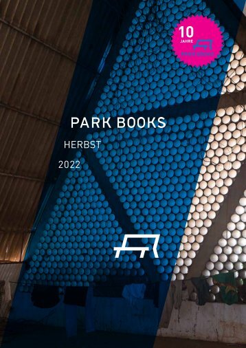 Park Books Vorschau Herbst 2022