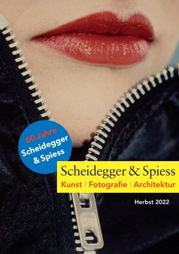 Verlag Scheidegger & Spiess Vorschau 2022