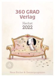 Vorschau 360 Grad Verlag Herbst 2022 - Alle Neuheiten und sämtliche Backlistbücher 