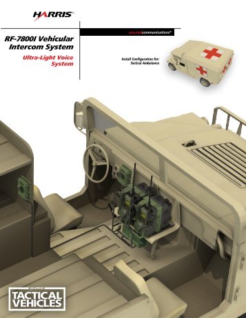 RF-7800I Vehicular Intercom System - Harris RF Communications ...