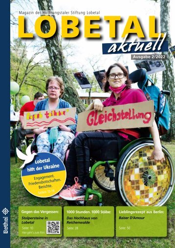 Lobetal Aktuell, Ausgabe 2/2022