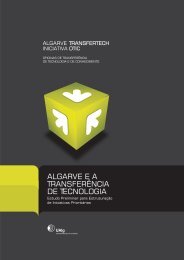 O Algarve e a Transferência de Tecnologia - CRIA