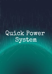 Quick Power System PDF Plans, Blueprint and Book by Ray Allen
