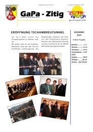 Ausgabe Dezember 2007 (1 49 MB) - - Gemeinde Gaschurn