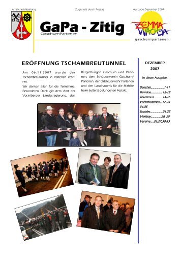 Ausgabe Dezember 2007 (1 49 MB) - - Gemeinde Gaschurn