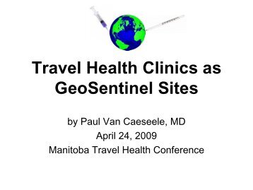 Travel Health Clinics as GeoSentinel Sites