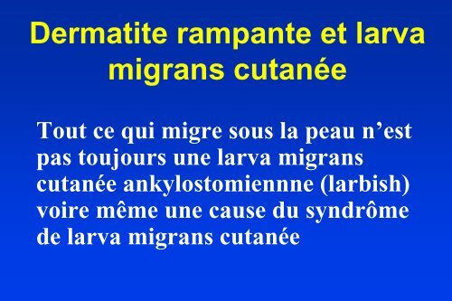 Dermatologie du voyageur - Infectiologie