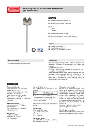 Data Sheet - LABOM